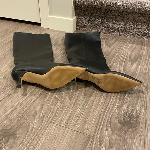H&M leather black boots 38 - Picture 10 of 10